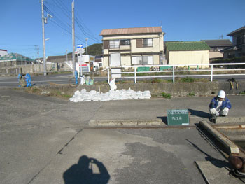 着工前